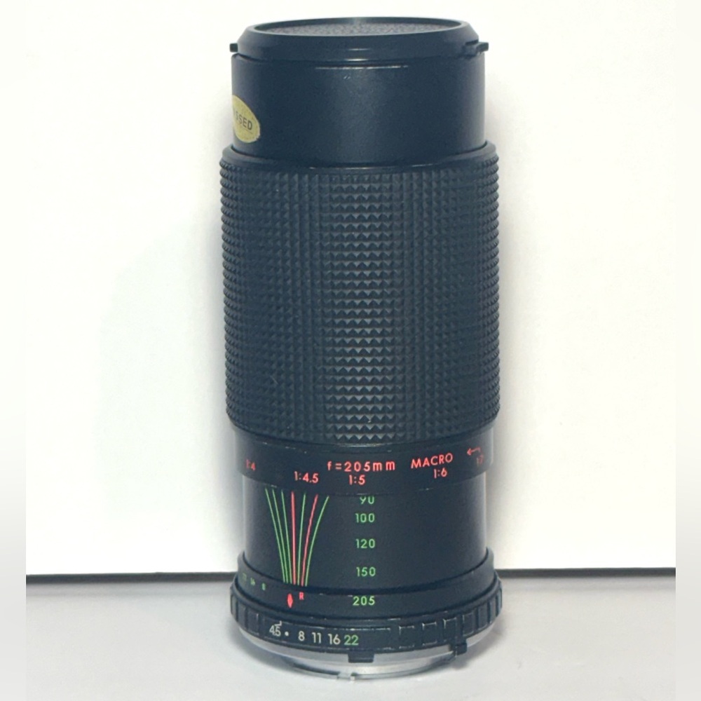 Gemini MC Auto Zoom C-Macro 1:4.5 80-205mm No. 105909 Camera Lens W/ Lens Cap